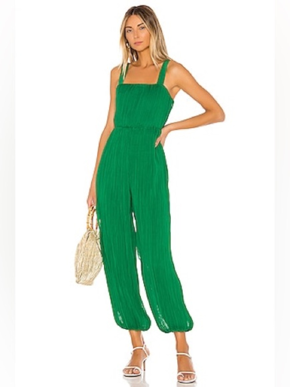 X REVOLVE Alandra Jumpsuit in Kelly Green
